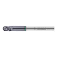 Ball nose end mill SC WN Z4.5xD/1.5xD HA TiAlN-S