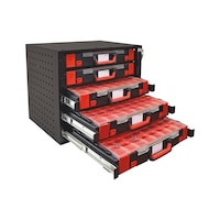 Stacking cabinet set with ORSY® system cases 8.4.1