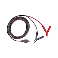 带卡箍的充电器电缆 适用于车辆蓄电池充电器