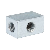 Universal cube For attaching pipes when installing ceilings and riser pipes