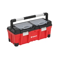 Tool box PP With removable compartments and a removable insert