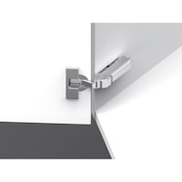 Concealed hinge, TIOMOS Impresso 110/37 A With integrated damping