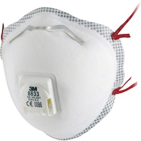 Støvmaske, komfort, forhåndsformet FFP3 3M