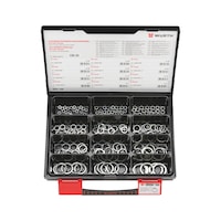 ORSY<SUP>®</SUP>screw seals, self-centring, assortment of 100