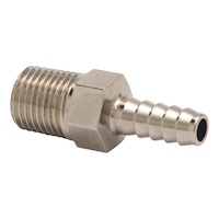 Adapter with external thread, 1/4 inch ARO 210 standard
