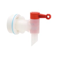 Plastic drum tap For 200 l plastic drum with 2 inch connection