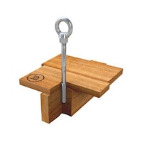 Point dancrage ABS Lock III pour poutre en bois