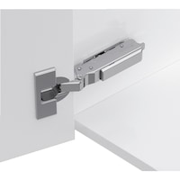 Concealed hinge, TIOMOS Impresso 120/-30 A With integrated damping, three damping settings available