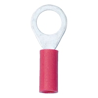 Crimp cable lug, ring connector PVC-insulated