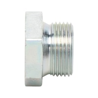 Reducer connection piece For pneumatic brake systems