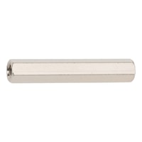 Spacer stud nickel-plated brass IT/IT