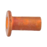 DIN 7338 shape C1, copper-plated