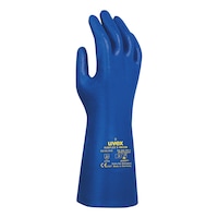 Chemical protective glove Uvex Rubiflex NB35B