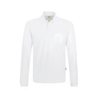 Long-sleeved polo shirt with pocket, Hakro 809