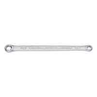 Double box-end wrench TX straight