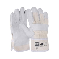 Protective glove, leather, Fitzner Profit 550113