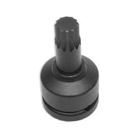 Impact screwdriver socket XZN, 3/4IN