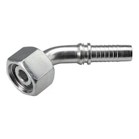 DKOS bent single connector 45° female