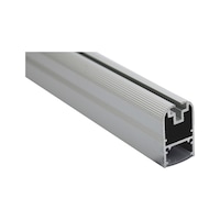 Aluminium wardrobe profile for LED light strip