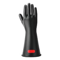 Protective glove, Ansell E016B Class 0 14 Black