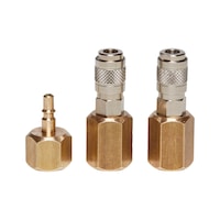 Adapter set, three pieces for AIRCO-BAGs