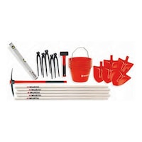 Werkzeug-Set für Bauarbeiter