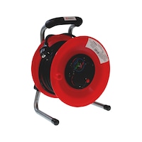 Plastic cable reel H07RN-F w/ overload protection