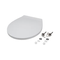 Toilet seat With stainless steel hinges