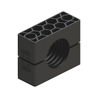 DIN 3015-2 PA inner surface ribbed W.TEC series