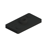 Schweißplatte W.TEC®DUCTING CLAMP Teil 3 - einfache Ausführung (AP)