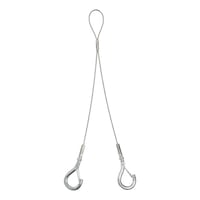 Suspension system With two hooks