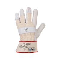 Protective glove, leather, Feldtmann 0162