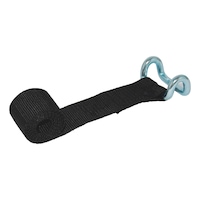 Belt strap With wire hook