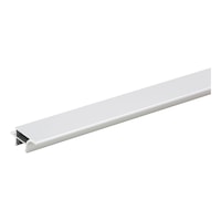 Aluminium recessed handle, type OV For cabinets without handles on the front