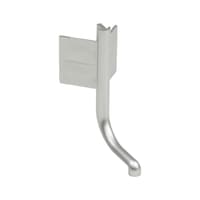 Outer corner for recessed handle, L shape