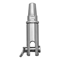 Screw mounting fork terminal stainless steel A4
