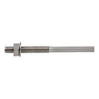WIT-AS anchor rod, A4 stainless steel for WIT-VM 250 injection systems