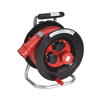 Plastic cable reel CEE H07RN-F 5G2.5 mm²