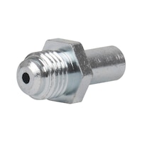 Extended nozzle for rivet tool