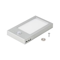 LED sensor light SL-12-2 Made of plastic, with lithium-ion battery for cabinets, shelves and display cases