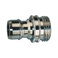 Water coupling nipple with male thread Nito