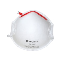 Masque de protection respiratoire jetable FFP1&nbsp;CM&nbsp;2000 sans valve