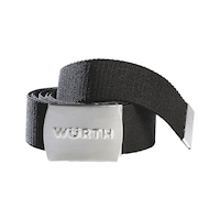 Flexible belt, metal buckle