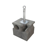 Anchor point ABS Lock X for hollow concrete