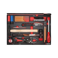 System assortment 8.4.1, striking tool, mixed 19 pieces