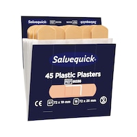 Plastic plasters