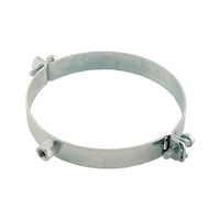 Ventilation pipe clamp IV without rubber