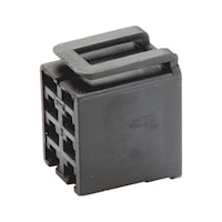 Connector piece for rocker switches