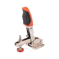 Vertical clamp with variable clamping height