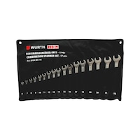 Combination wrench set metric short 17 Pieces